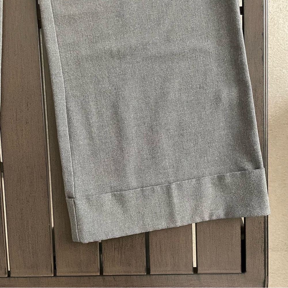 NEW YORK & COMPANY STRETCH PETITE MID-RISE CUFFED WIDE-LEG BOOTCUT DRESS PANTS!! - Picture 3 of 10